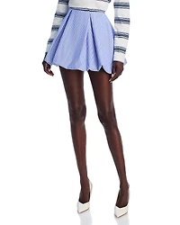 Aqua Bubble Mini Skirt - Exclusive