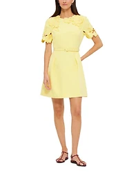 Aurelie Appliqué Mini Dress