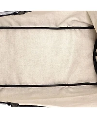 PM Saint Louis Tote Claire Voie Coated Canvas