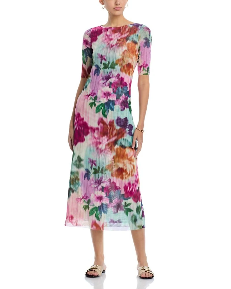 The Mesh Midi Dress