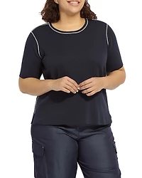 Lysse Plus Odessa Reversible Short Sleeve Tee