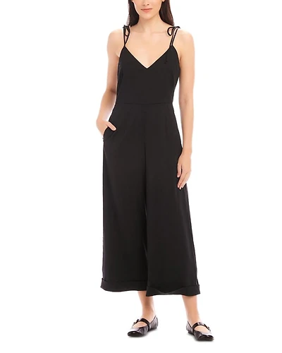 Dana Cropped Wide Leg Jumpsuit
