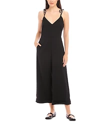 Fifteen Twenty Dana Cropped Wide Leg Jumpsuit