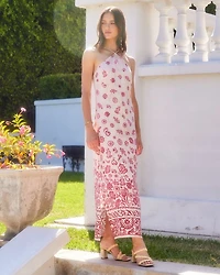 Jaylen Border Print Dress