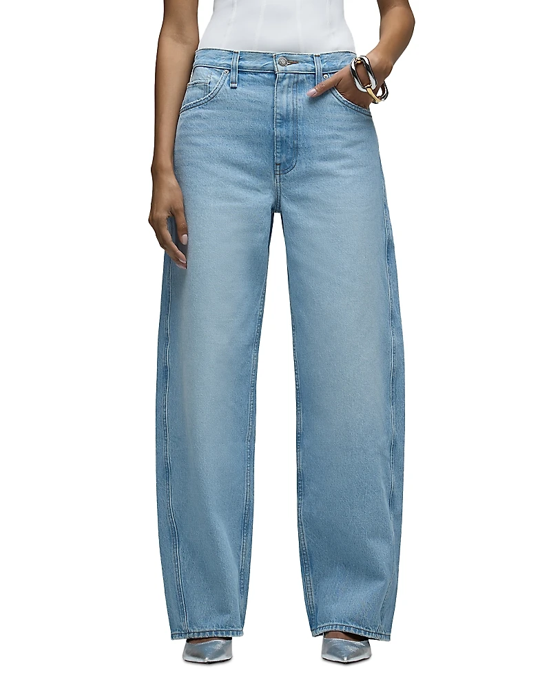 Hudson Bailey High Rise Barrel Leg Jeans