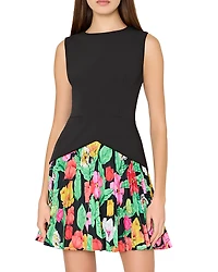 Milly Haddy Tulip Rosette Dress