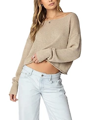 Edikted Aviv Wide Neck Over