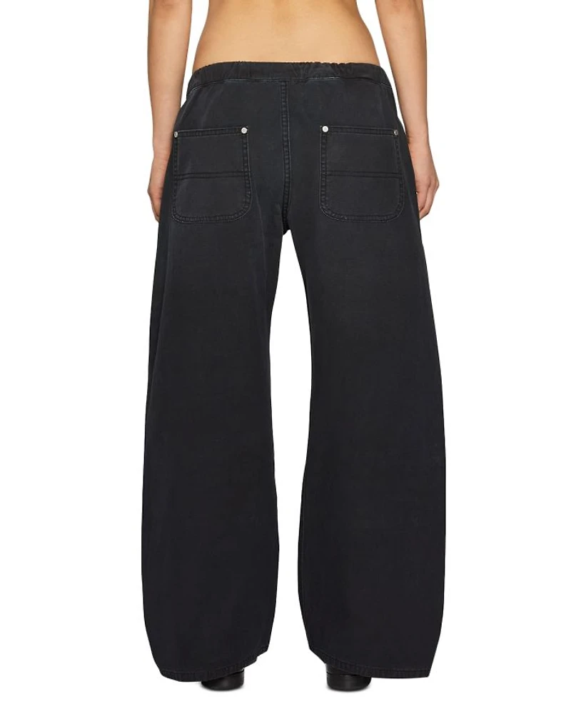 Jax Mid Rise Barrel Leg Pants