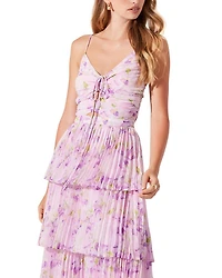 Daytona Pleated Maxi Dress