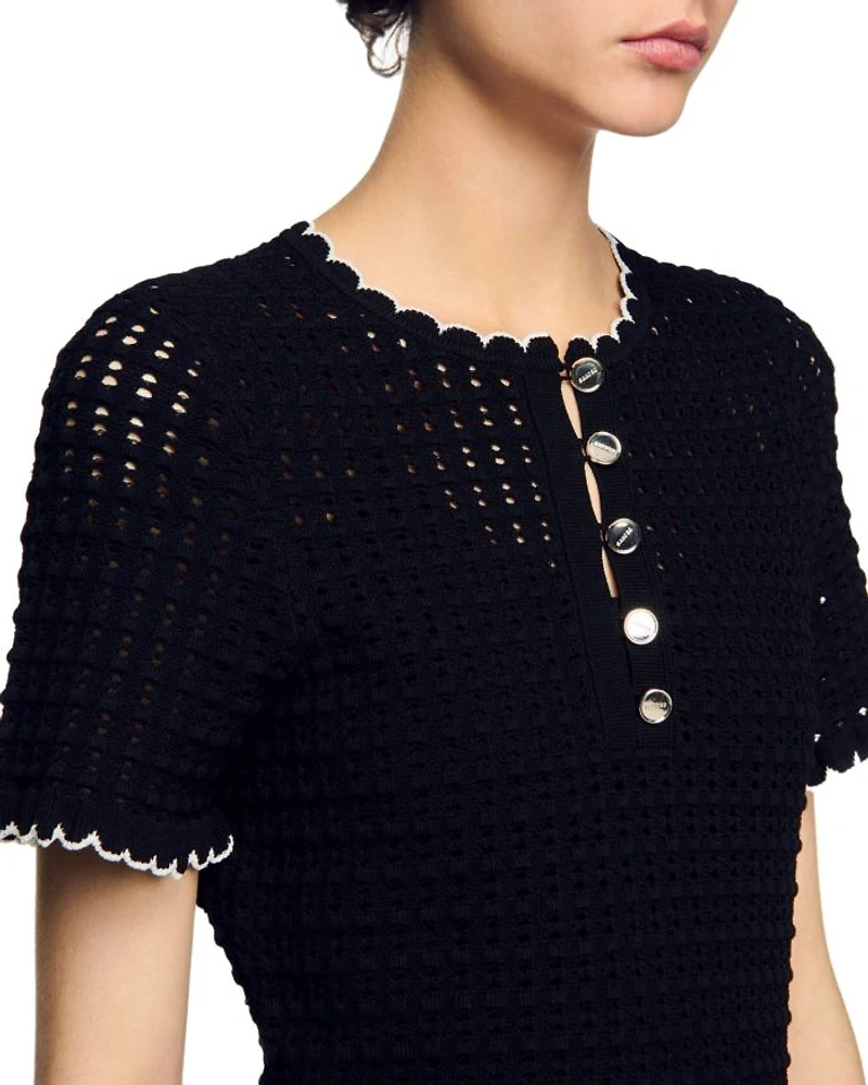 Short Knit Dress