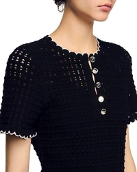 Short Knit Dress