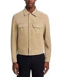 Suede Trucker Jacket
