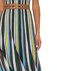 Striped Sleeveless Dress