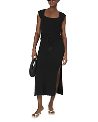 Nellis Side Slit Crocheted Skirt