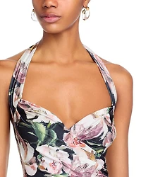 Cayla Side Draped Gown
