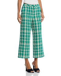 L'Agence Lula Straight Leg Crop Trousers