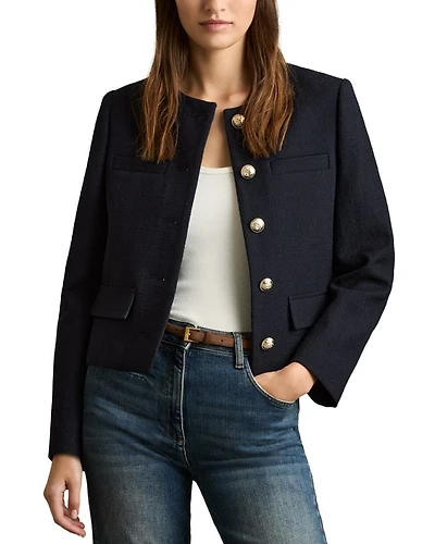Nola Cropped Wool Jacket