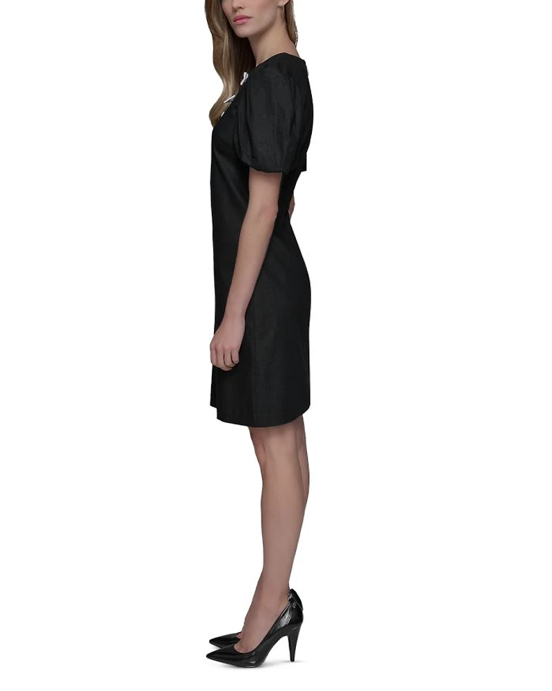 Bow Trim Dress