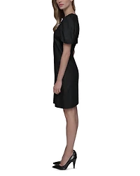Bow Trim Dress