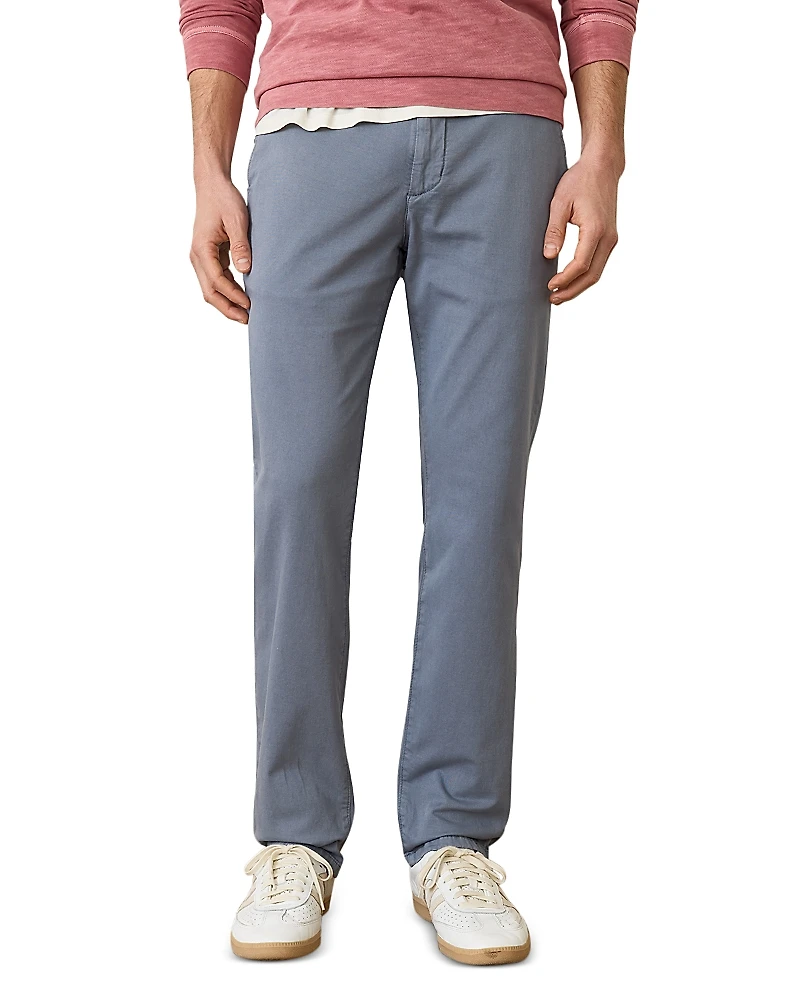 Marine Layer Saturday Slim Straight Fit Twill Chino Pants