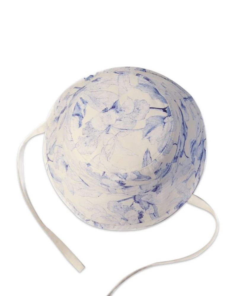 Watercolor Themed Long Bucket Hat
