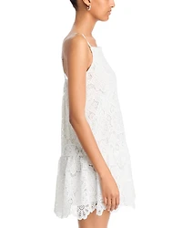 Lace Drop Waist Mini Dress - Exclusive