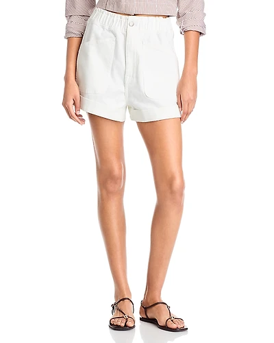 Aqua Denim Shorts - Exclusive