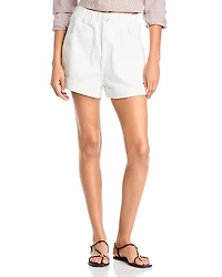 Aqua Denim Shorts - Exclusive