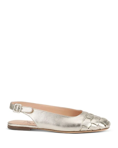 Women's Mara Woven Slingback Flats
