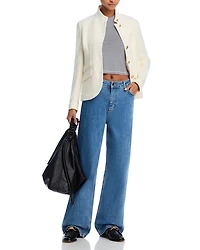 Slade Textured Knit Blazer