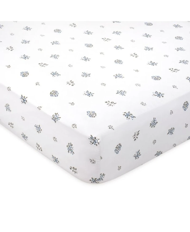 Feuille Bluer Linen 4 Piece Set, Full