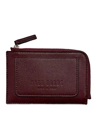 Italian Leather Piccolo Zip-Around Card Wallet