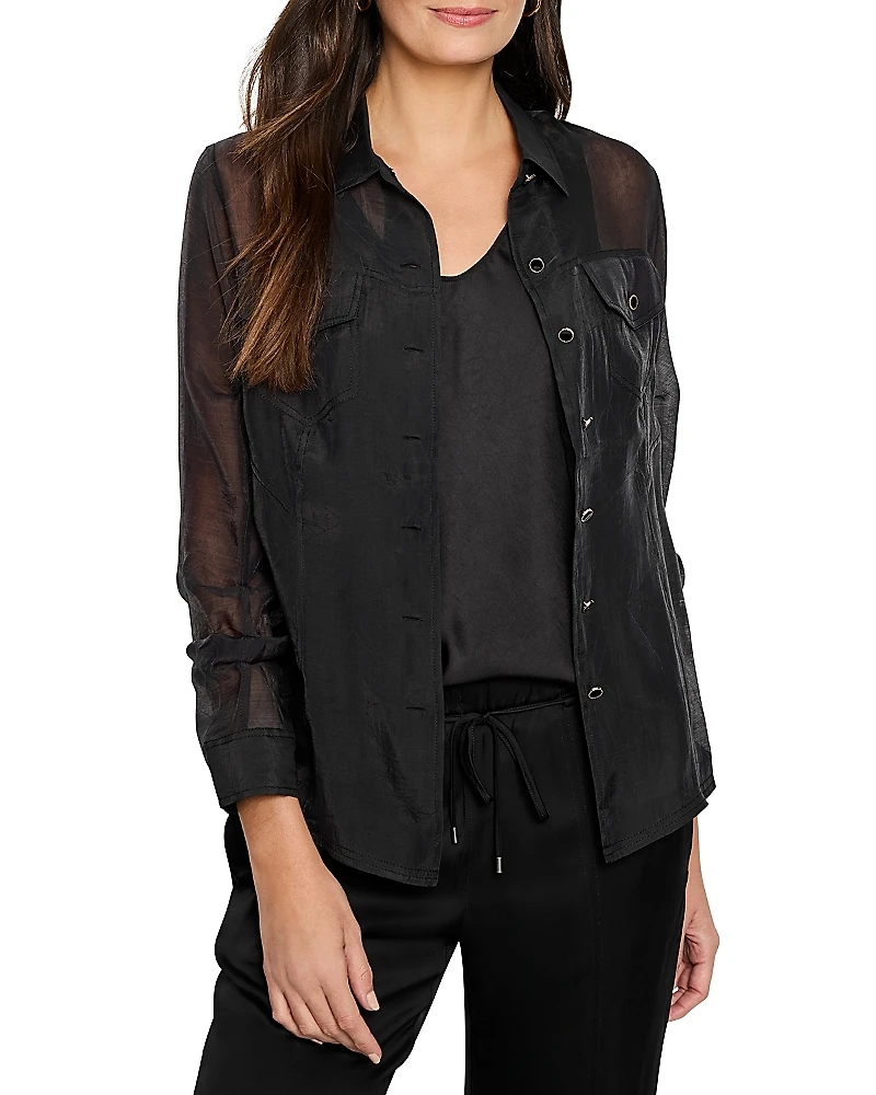 Nic+Zoe Batiste Breeze Voile Jacket