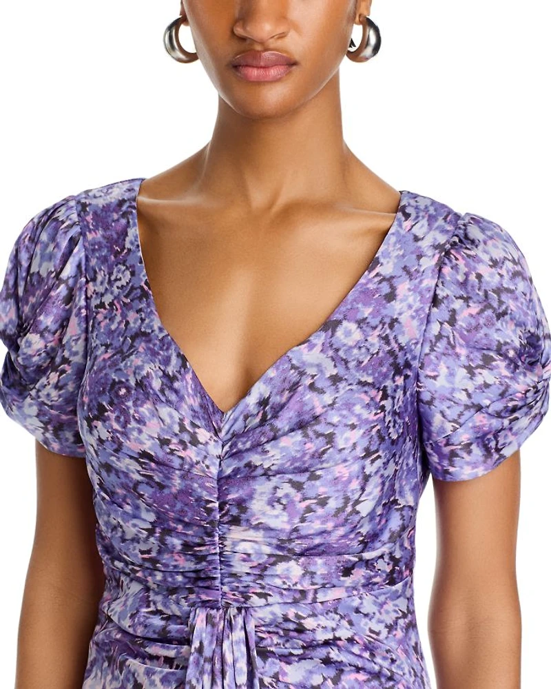Painted Hydrangea Dress