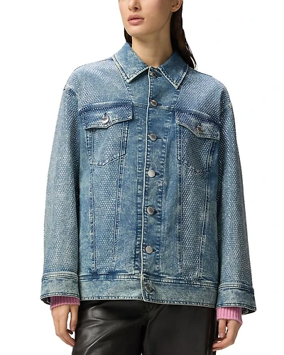 Dakar Giubbino Embellished Denim Jacket