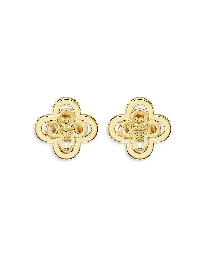 Tory Burch Kira Clover Stacked Stud Earrings