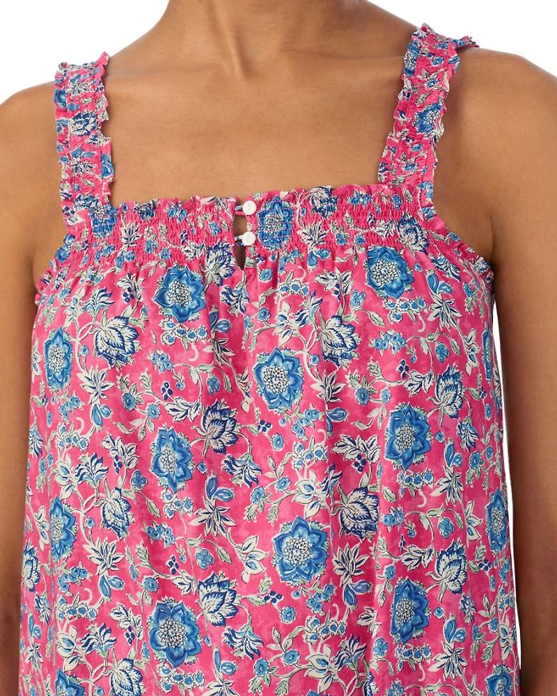 Smocked Trim Nightgown