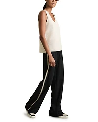 Petites Crafted Wide Leg Pants