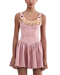 PatBO Denim Mini Dress