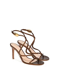 Gianvito Rossi Women's Black Mamba 85 Sandals