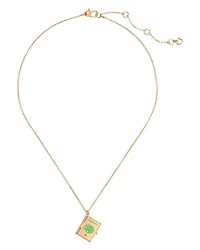 kate spade new york Passport Pendant Necklace, 16-19