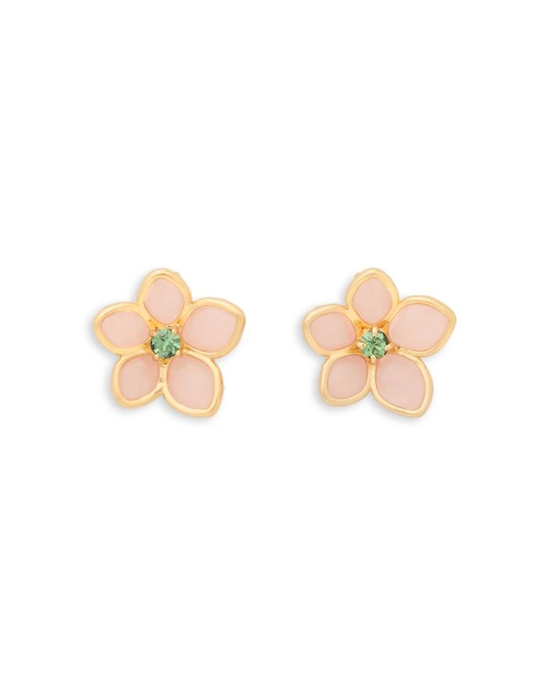 Pastel Petals Stud Earrings