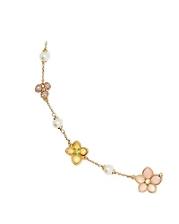 Pastel Petals Scatter Necklace, 16"-19"