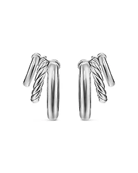 Dy Mercer Three Row Hoop Earrings
