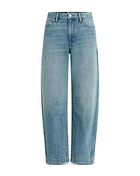 The Wilder High Rise Relaxed Barrel Jeans Sincere