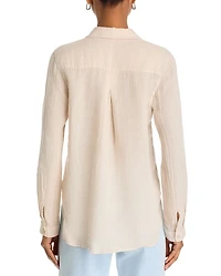 Linen Button Pocket Shirt