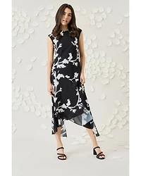 Illuminated Floral High Low Dress