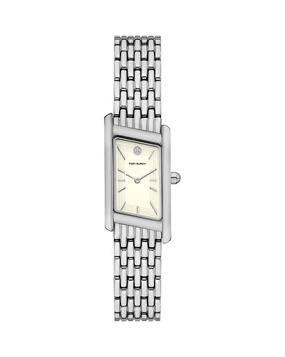 The Eleanor Angled Two-Hand Stainless Steel Watch, 19mm x 37mm