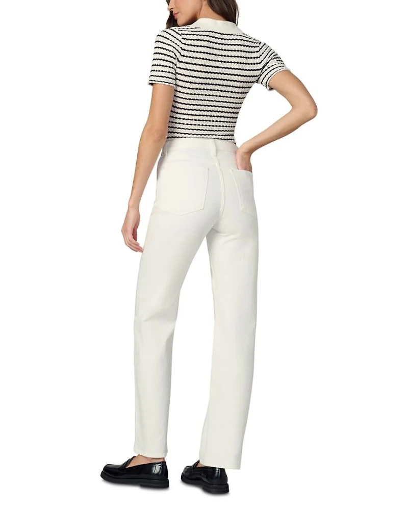 The Jess Pointelle Polo Shirt