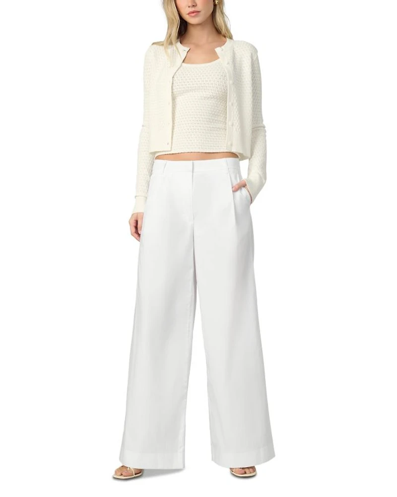 The Pointelle Dani Cardigan